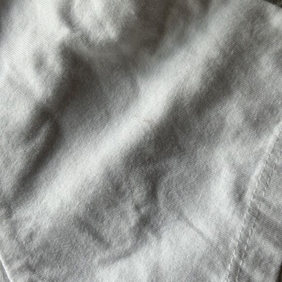 Love Peace & Lazy Days Shirt Sz L Juniors T-shirt White Extra Butter Movie Crop - Picture 3 of 10